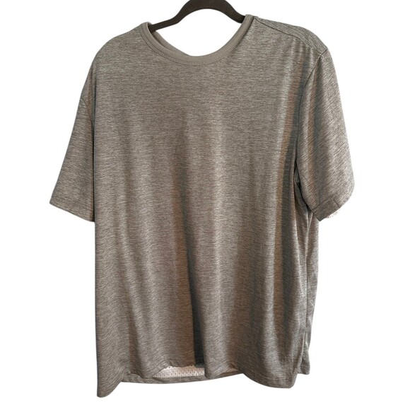 Champion Double Dry Mesh Reversible White/Gray Jersey T-Shirt - XL NWT - Picture 5 of 10